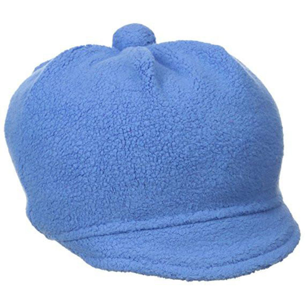Blue newsboy hat by Zutano SHerpa