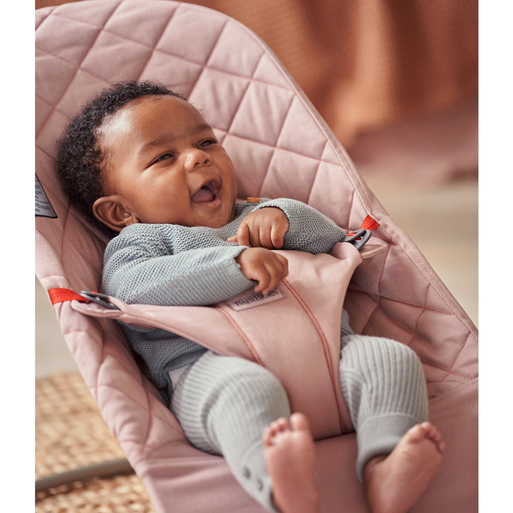 rose quilt baby bouncer chair bliss from BabyBjorn