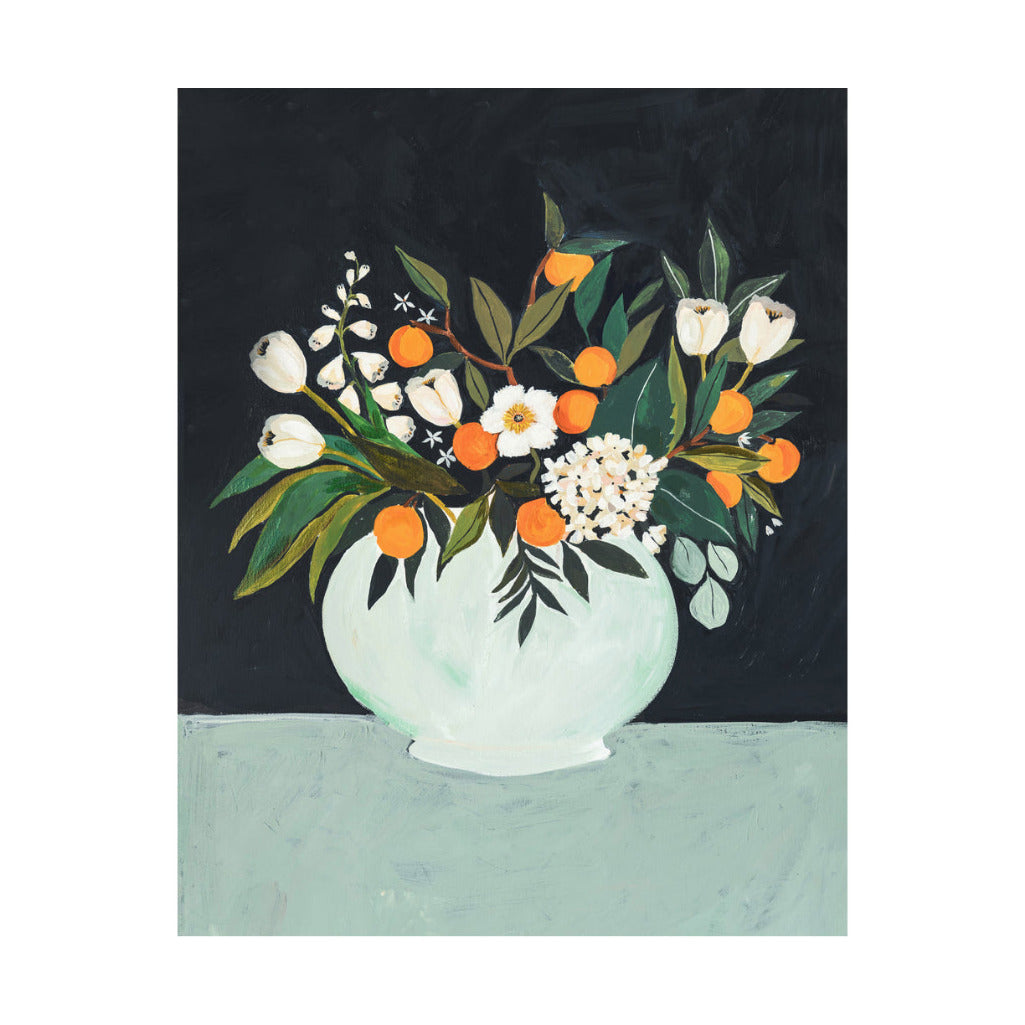 Clementine Kids Orange Blossom wall decor art