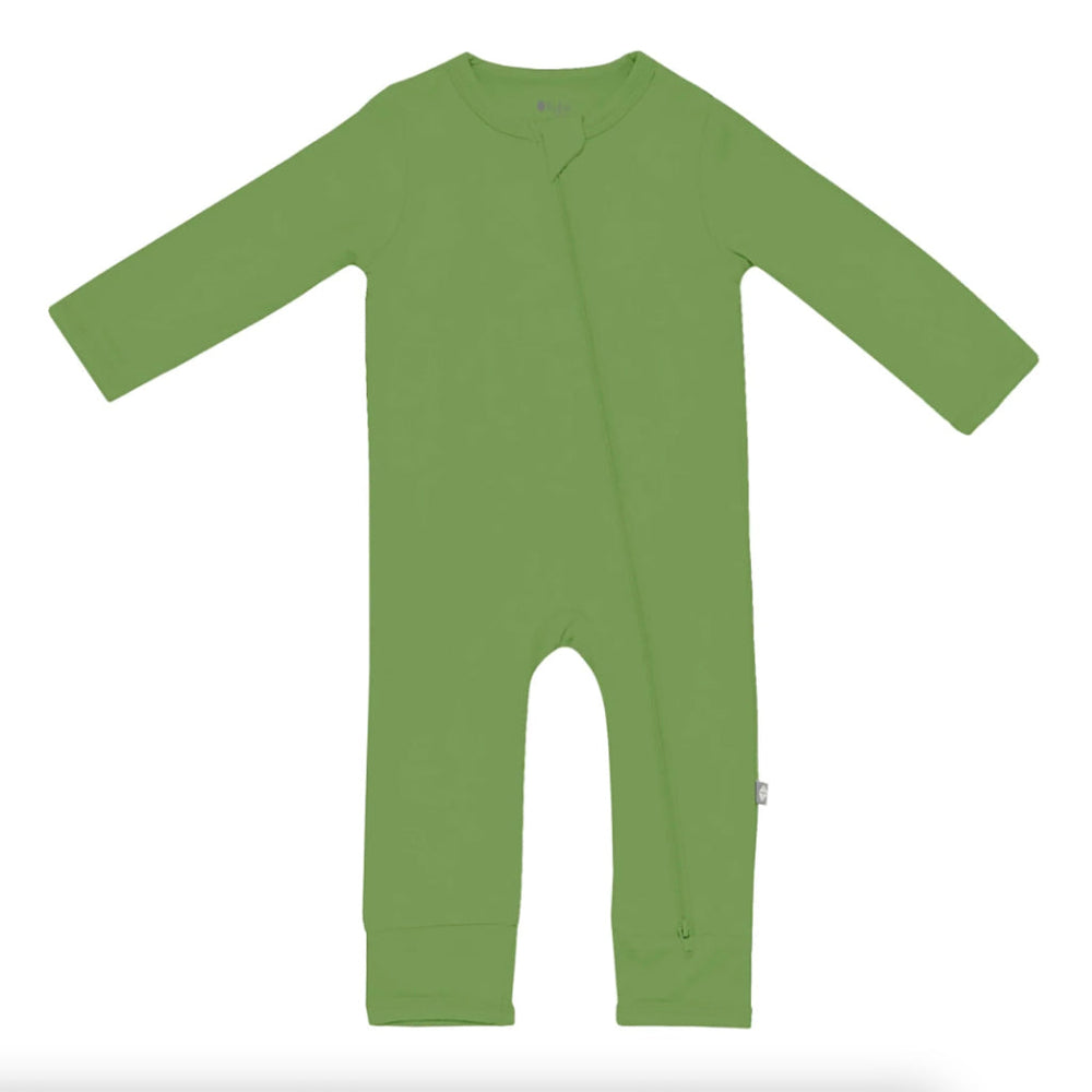 kyte bamboo pajamas romper baby in fern