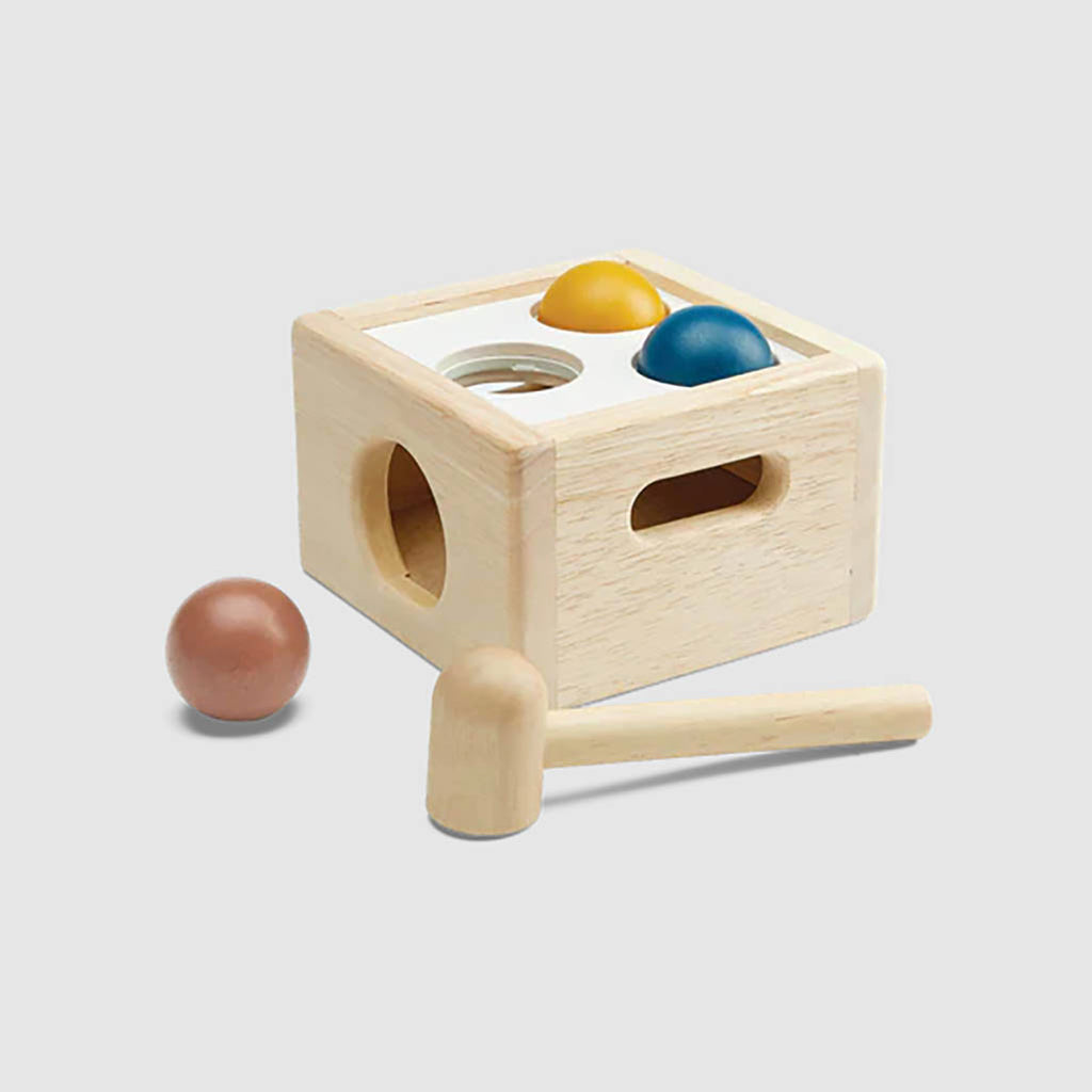 Plan Toys orchard punch & drop wooden toys