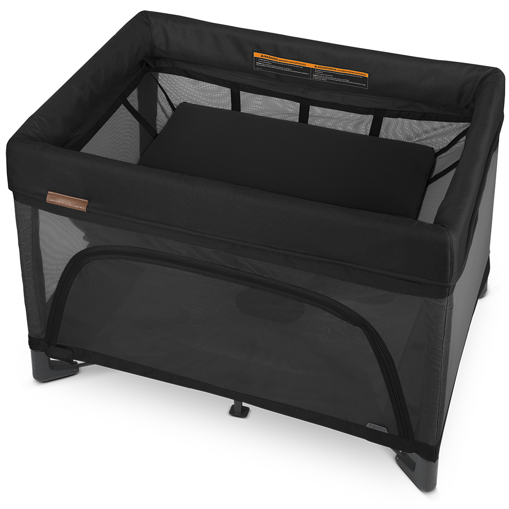 UPPAbaby Remi Playard with Zip-on Bassinet in Jake Black