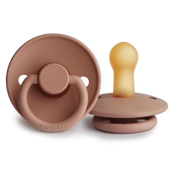 FRIGG Natural Rubber Pacifier Rose Gold
