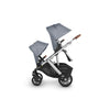 Side of Gregory Uppababy VISTA V2 Stroller with Two Rumbleseats