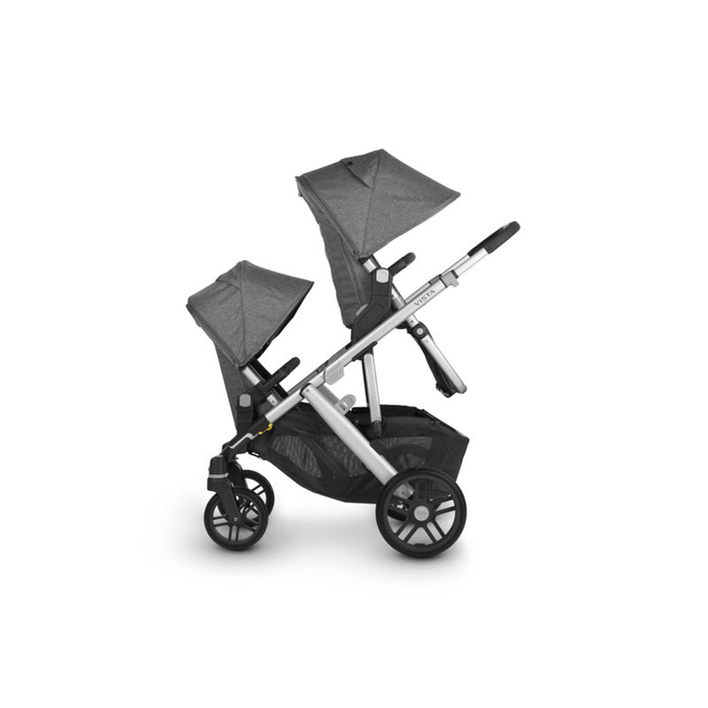 Uppababy VISTA Stroller V2 with Rumbleseats in Jordan gray