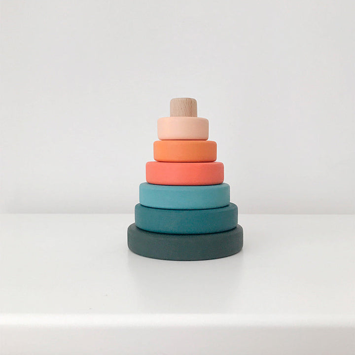 SABO Concept Tropics Stacker montessori wooden toys