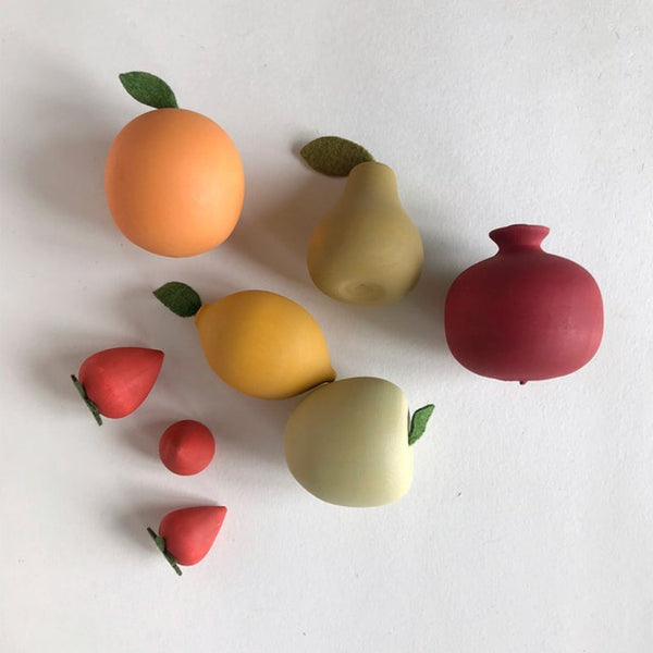 SABO Concept Mini Fruit Set Children's Wooden Pretend Play Toys