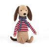 Jellycat Beatnik Buddy Sausage Dog Children's Stuffed Fashion Animal