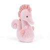 Jellycat small Sienna Seahorse Children's Stuffed ocean Animal Toy pink  