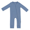kite baby bamboo baby clothing romper in slate blue