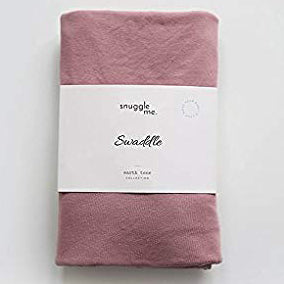 snuggle me organic swaddle bloom pink