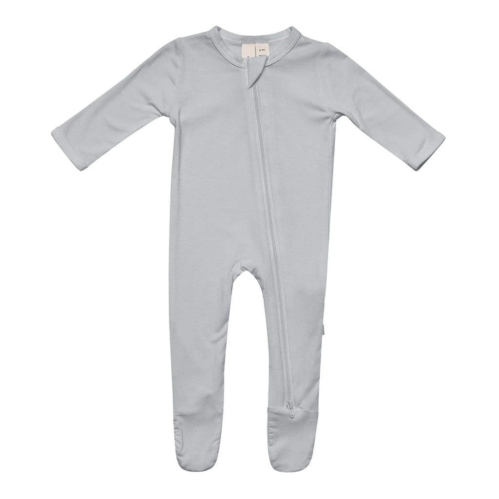 Kyte baby promo code for footie pajamas in storm grey