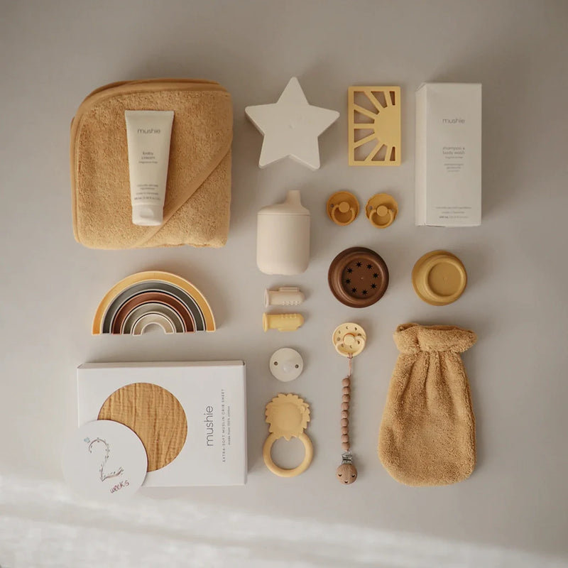 Infant Towel with Hood designed to keep your baby warm and cozy after a bath