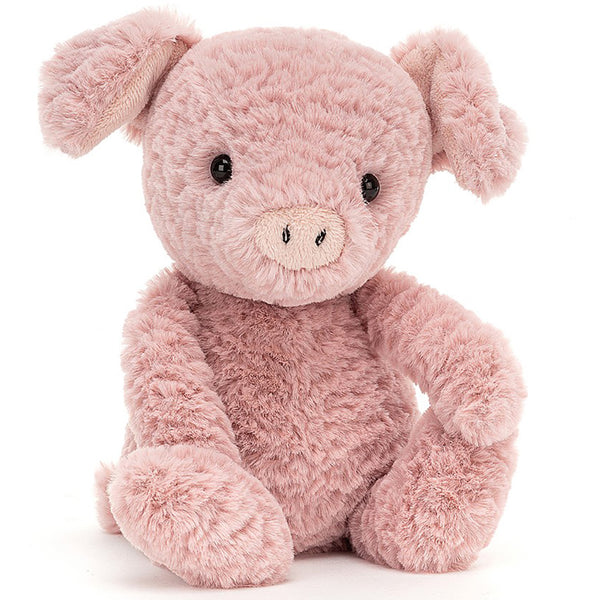 Jellycat Tumbletuft Pig Children's Stuffed Animal Toy pink