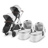 VISTA UPPAbaby Double Stroller Twin Bundle in Bryce White