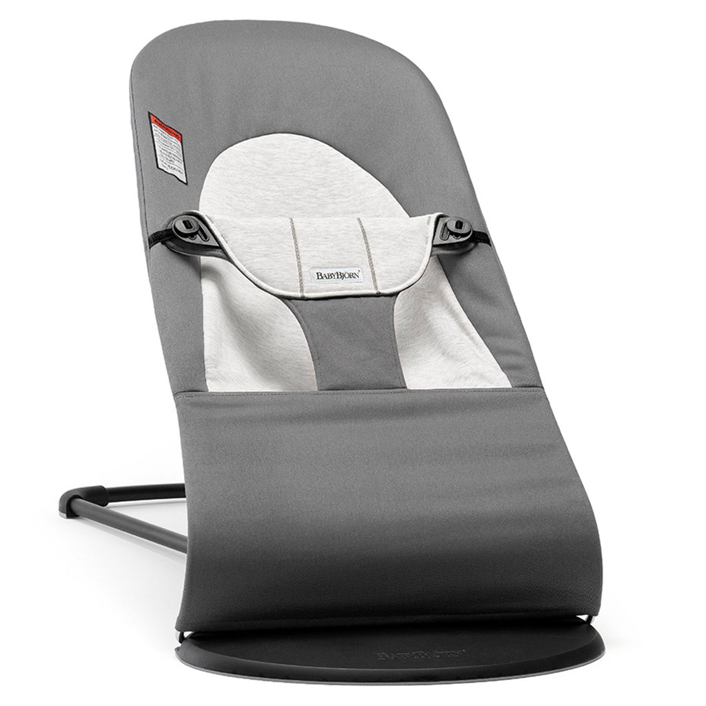 BabyBjorn best baby bouncer balance soft dark grey