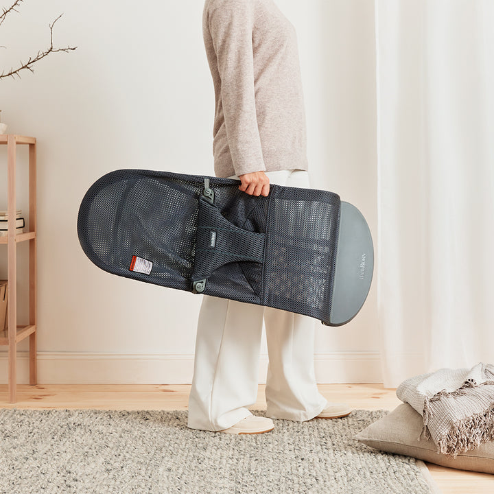 best bouncer for baby, baby bjorn bliss in anthracite