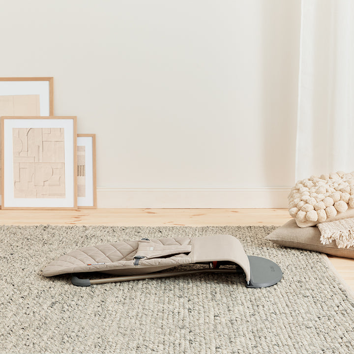 baby bjorn infant bouncer seat sand grey baby bjorn bouncer cover