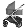 Side View of Uppababy Vista Stroller V2 with Bassinet Accessory