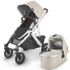 Uppababy Vista Stroller V2 with Bassinet Accessory in Declan