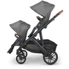 Side of Greyson Uppababy VISTA V2 Stroller with Two Rumbleseats