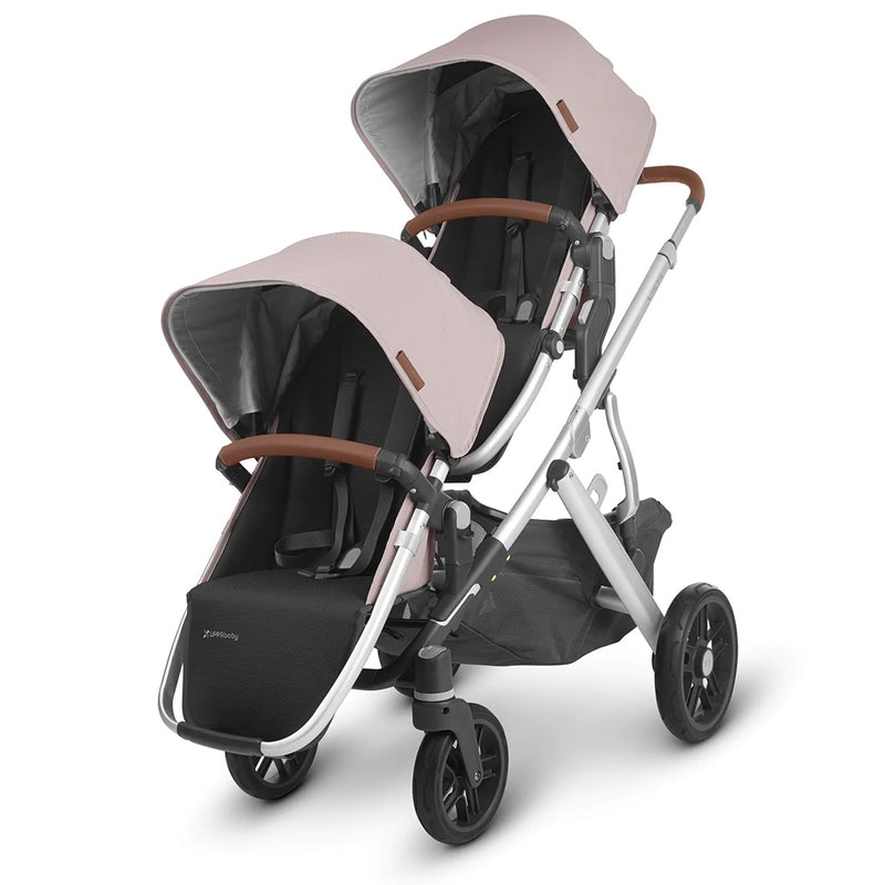 Alice Pink Uppababy VISTA V2 Stroller with Two V2 Rumbleseats