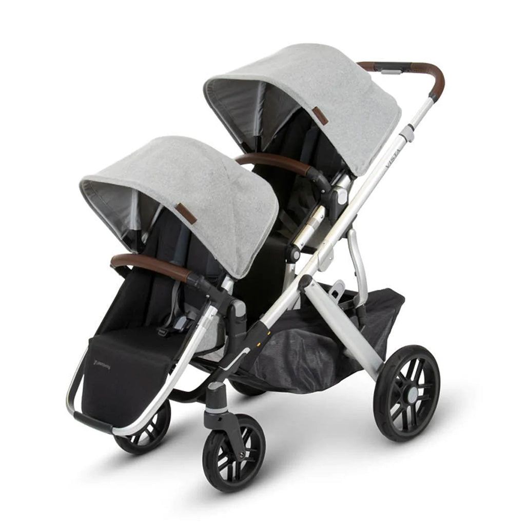 Bryce Uppababy VISTA V2 double Stroller with Two Rumbleseats with Bumper Bars