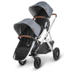 Front of Uppababy VISTA V2 Stroller with Two Rumbleseats