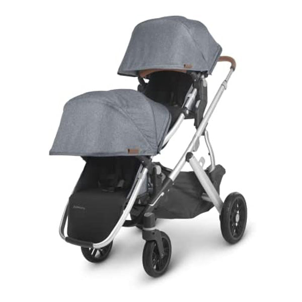 Gregory Uppababy VISTA V2 Stroller with Two Rumbleseats with Sunshades Down