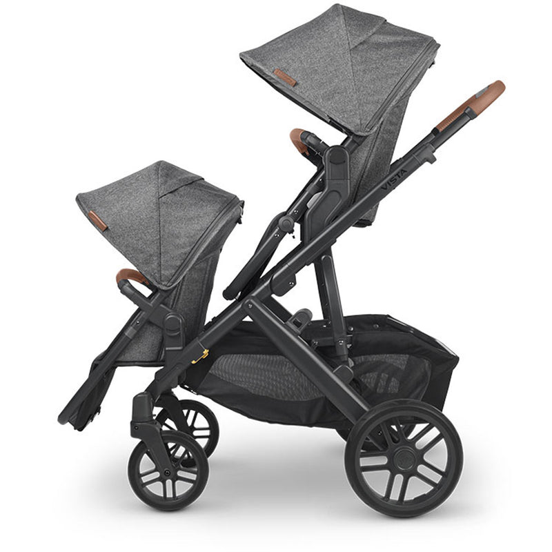 Jordan Grey Uppababy VISTA V2 Stroller with Two Rumbleseats