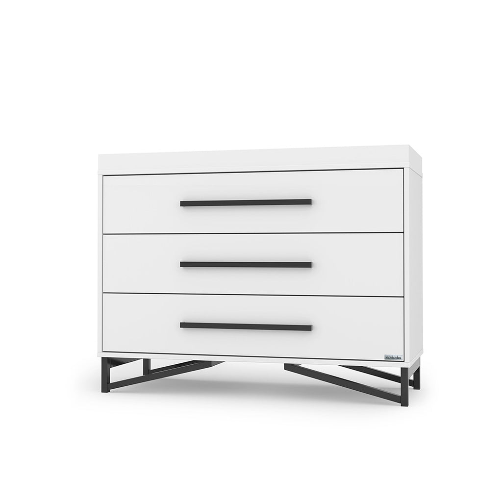 dadada Kenton 3-Drawer Dresser shown with changing tray.