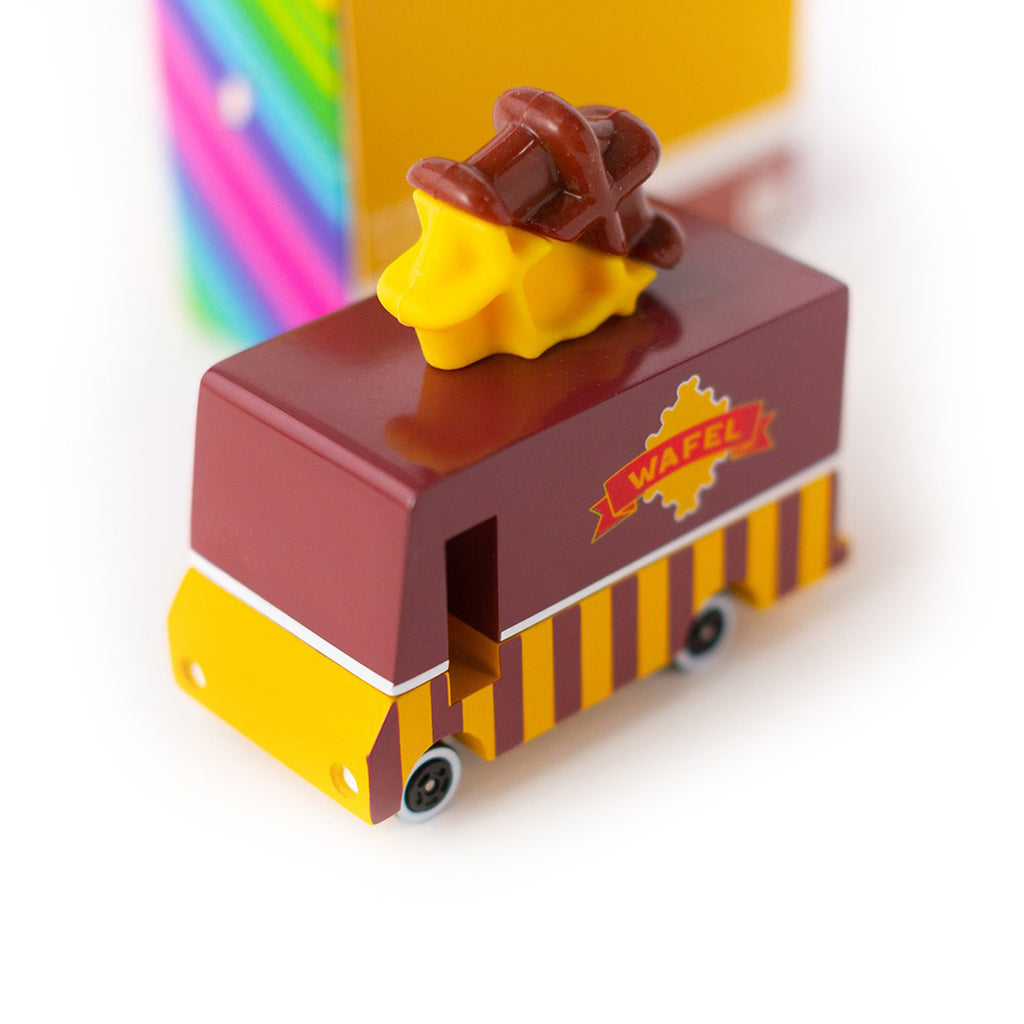 Candylab Kid's Waffle Van Wooden Toy