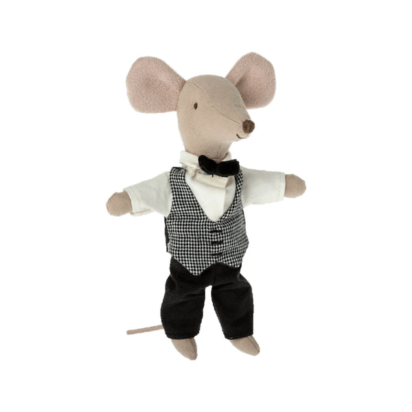 Maileg Mouse Waiter pretend play doll