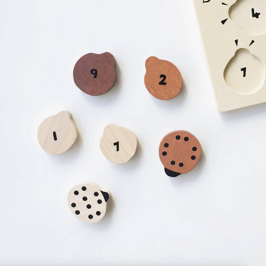 Wee Gallery Kid's Counting Ladybug Puzzle