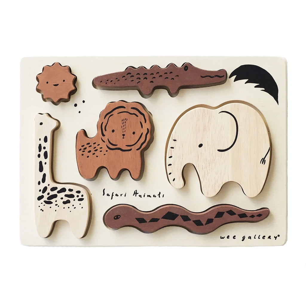Safari Animal Puzzle by Wee Gallery