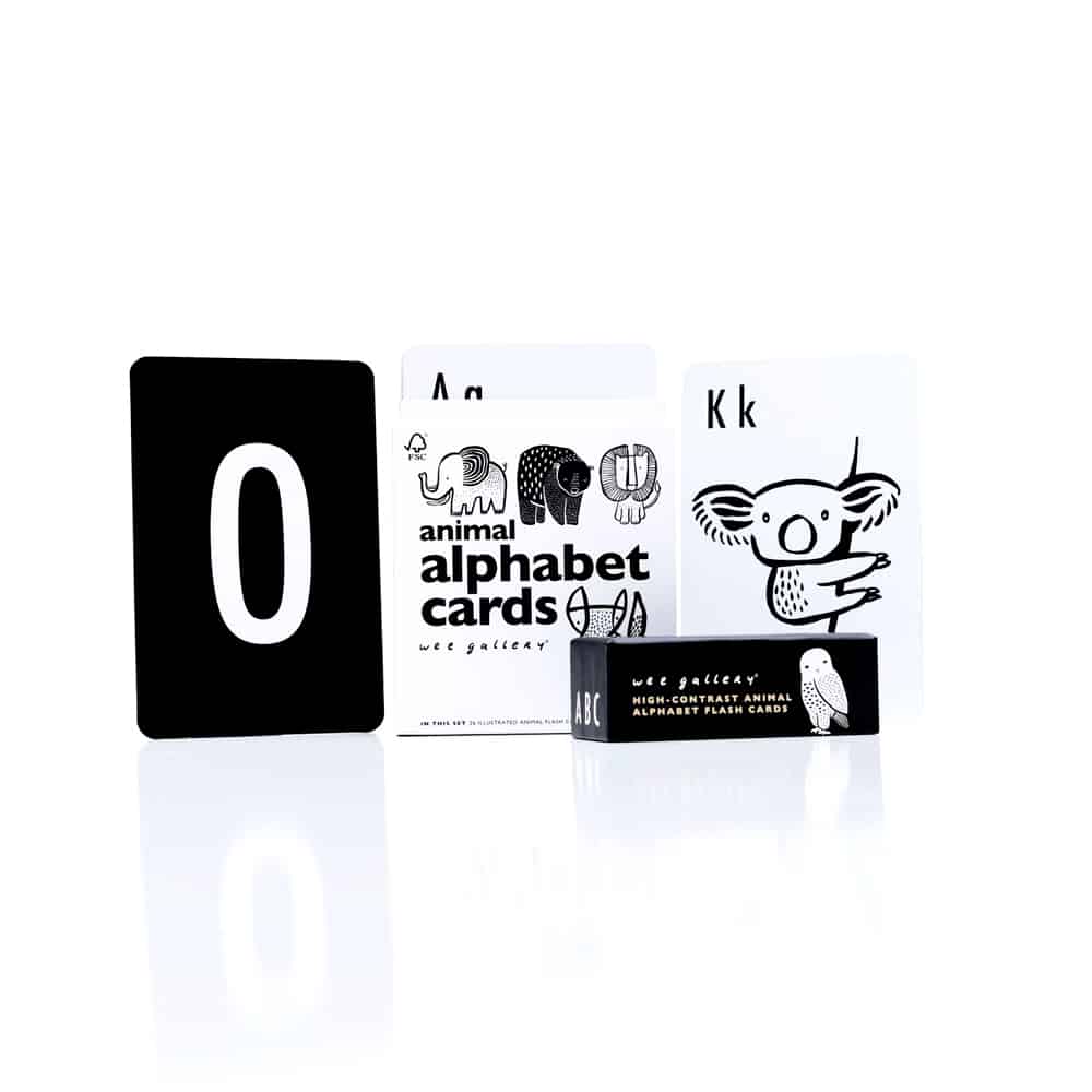 Animal Alphabet Flash Cards by wee Gallery