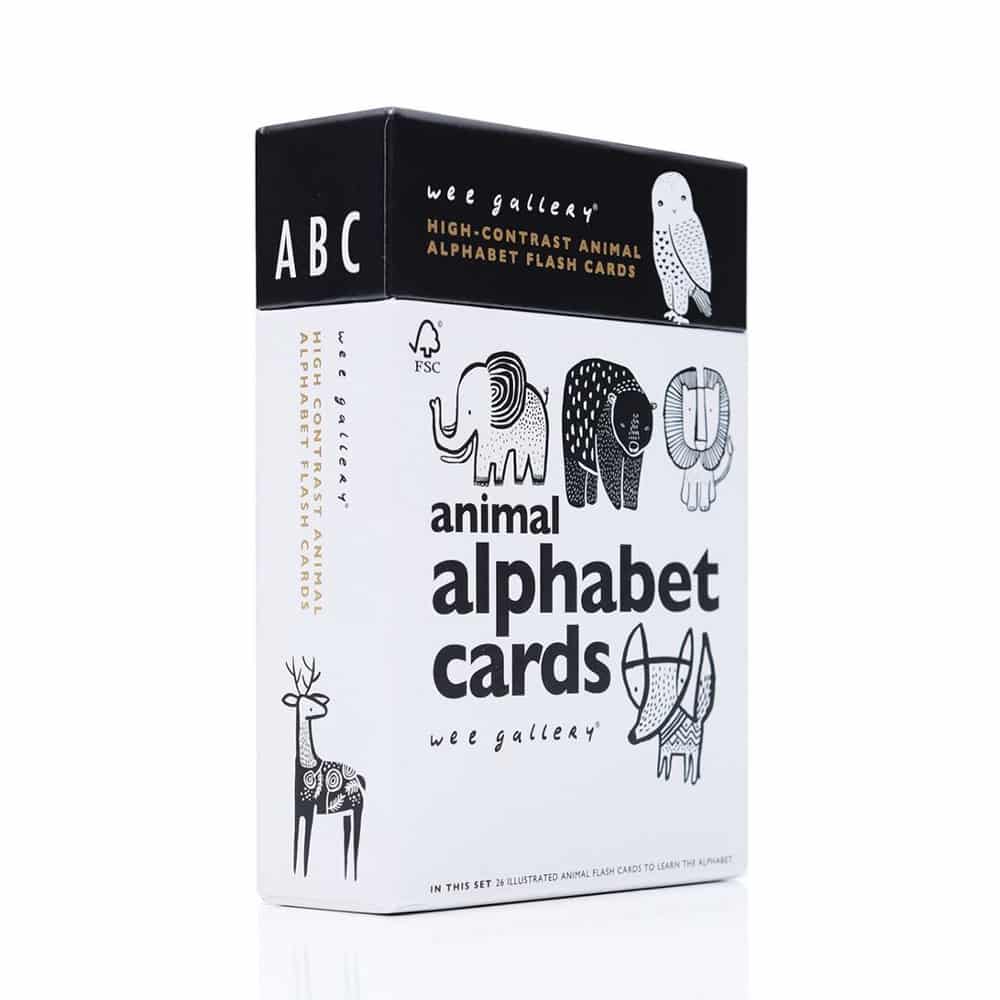 Animal Alphabet Flash Cards Package by Wee Gallery