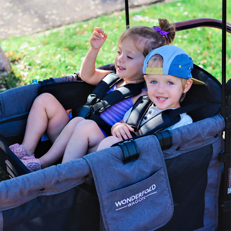 wonderfold stroller wagon seat with footrest