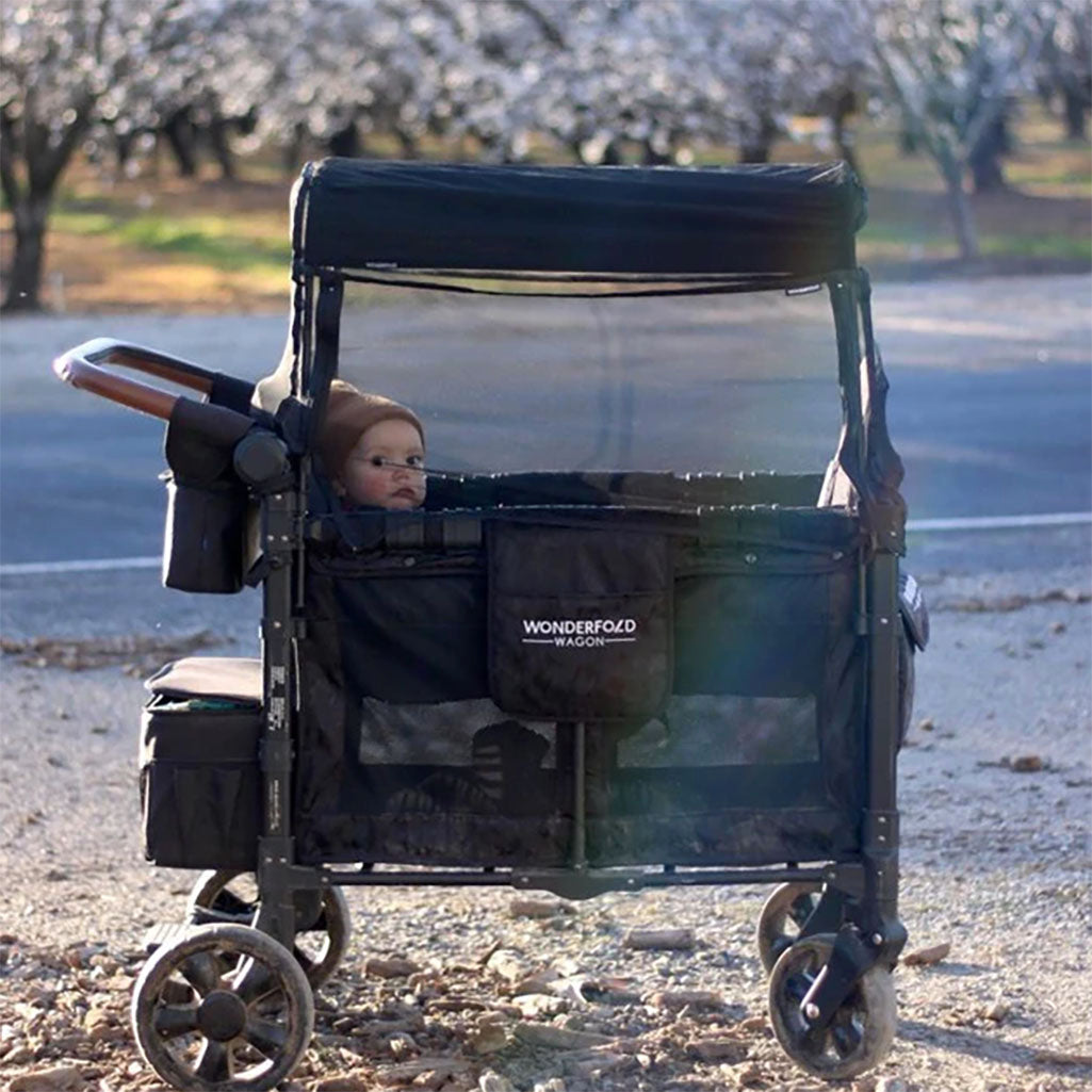 wonderfold baby wagon stroller with mosquito net