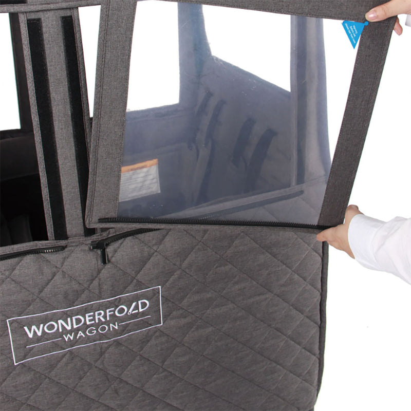 wonderfold stroller wagon cold shield