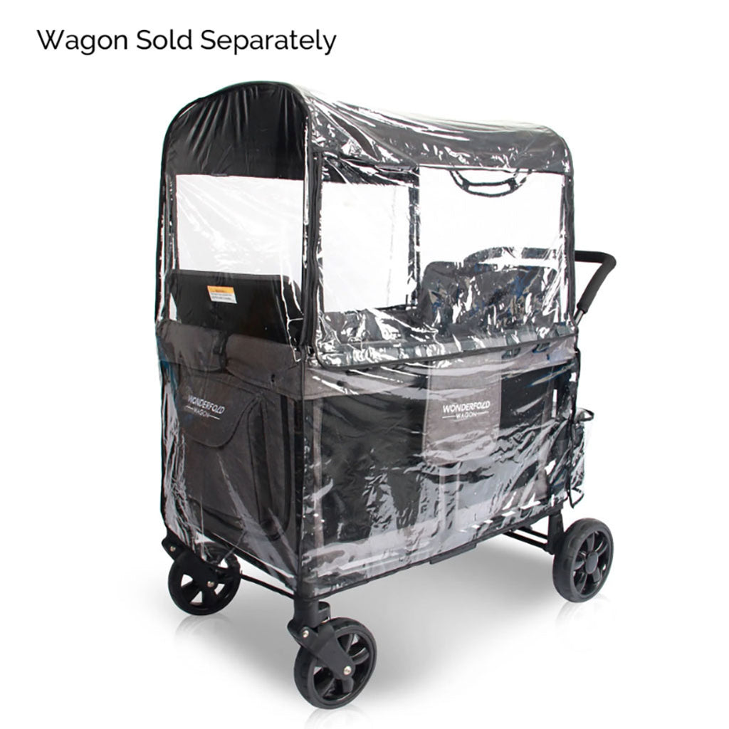 clear rain cover for wonderfold kids wagons accessory