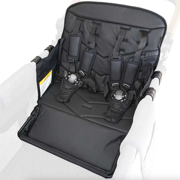 w4 detatchable seat with footrest for wonderfold kids wagon stroller
